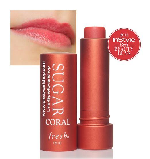 Fresh Sugar Coral Tinted Lip Treatment SPF 15 เฉดสีส้มประการังอันชุ่มช่ำ แต่งแต้มสีสันที่สวยงามให้แก่เรียวปาก